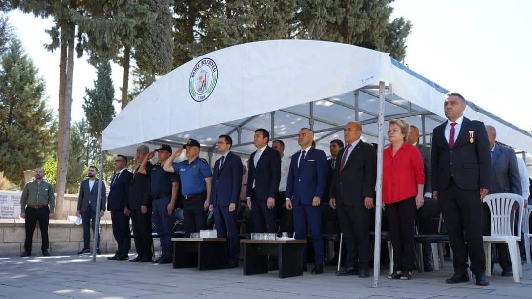 19 Eylül Gaziler Günü Bahçe'de Törenle Anıldı